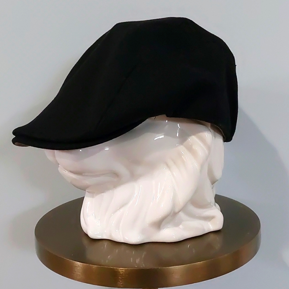 Unisex Goorin Bros Black Flat Cap Hat